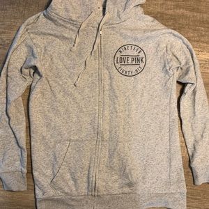 PINK womens Zip-up jacket